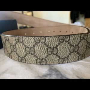 GUCCI SUPREME BELT - Authentic- worn 4times